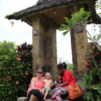 balinese house gate