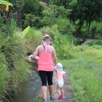 amy with her 2 years old kid