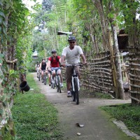 village's secret path