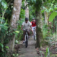 ride through back path