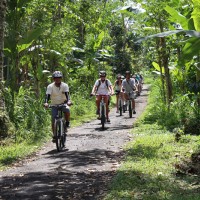quiet countryside bike tour