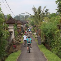 quiet bali village