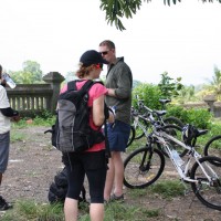 Finishing point of cycling trips