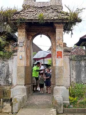 Penglipuran traditional village - house gate