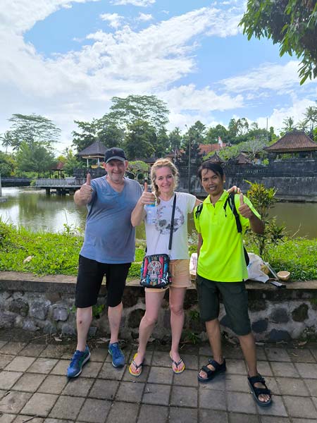 Nathalie de Jongh (Netherlands) - Private Bike Tour - Water Temple