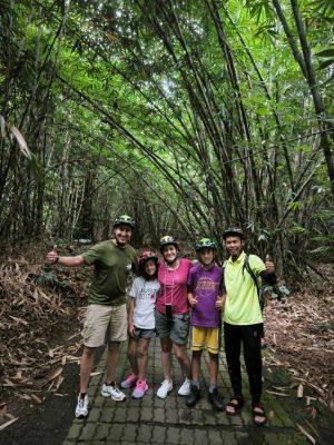 Stefano - Bamboo forest cycling