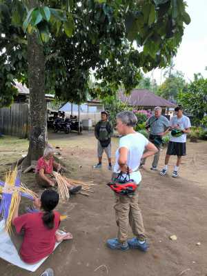 Traditional bamboo weaving