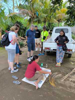 Traditional bamboo weaving