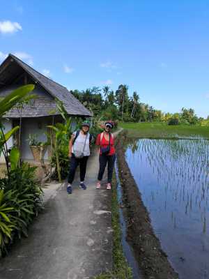 Photo by the rice fields