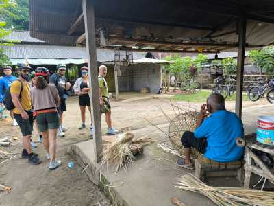 Bali basket weaving