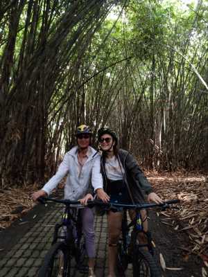 Bamboo forest bike ride