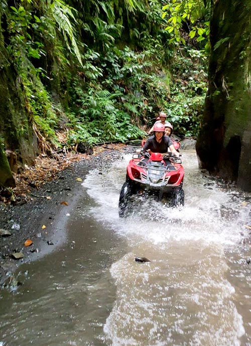Ride past the rivers