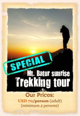 Batur sunrise hiking tour
