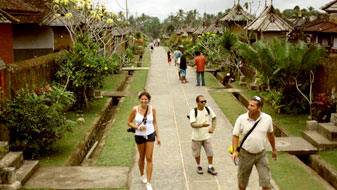 bali penglipuran village view